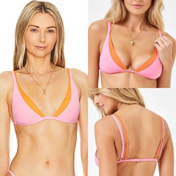 L*Space Finneas Top tangerine guava orange pink - Picture 1 of 13